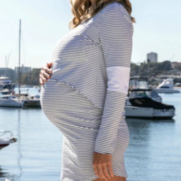 Legoe - Amalfi Pregnancy/Nursing Dress SIZE 4-6. - Picture 1 of 4